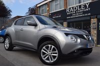 USED 2016 16 NISSAN JUKE 1.6 N-CONNECTA XTRONIC 5d 117 BHP FSH-RCAM-NAV-BTOOTH-panroof