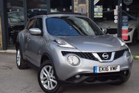 USED 2016 16 NISSAN JUKE 1.6 N-CONNECTA XTRONIC 5d 117 BHP FSH-RCAM-NAV-BTOOTH-panroof