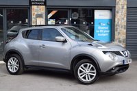 USED 2016 16 NISSAN JUKE 1.6 N-CONNECTA XTRONIC 5d 117 BHP FSH-RCAM-NAV-BTOOTH-panroof