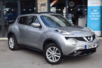 USED 2016 16 NISSAN JUKE 1.6 N-CONNECTA XTRONIC 5d 117 BHP FSH-RCAM-NAV-BTOOTH-panroof