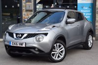 USED 2016 16 NISSAN JUKE 1.6 N-CONNECTA XTRONIC 5d 117 BHP FSH-RCAM-NAV-BTOOTH-panroof