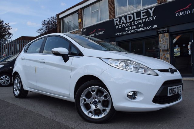 2012 62 Ford Fiesta 1.4 ZETEC 16V 5d 96 BHP