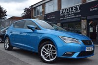 USED 2015 65 SEAT LEON 1.6 TDI SE TECHNOLOGY DSG 5d 110 BHP FSH-F/RPARK-DAB-APPLECARPLAY
