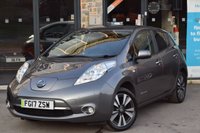 USED 2017 17 NISSAN LEAF TEKNA 5d 109 BHP FNSH-RCAM-LEATHER-NAV-USB-AUX