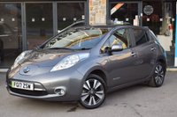 USED 2017 17 NISSAN LEAF TEKNA 5d 109 BHP FNSH-RCAM-LEATHER-NAV-USB-AUX