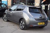 USED 2017 17 NISSAN LEAF TEKNA 5d 109 BHP FNSH-RCAM-LEATHER-NAV-USB-AUX