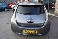 USED 2017 17 NISSAN LEAF TEKNA 5d 109 BHP FNSH-RCAM-LEATHER-NAV-USB-AUX