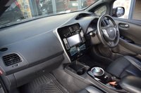 USED 2017 17 NISSAN LEAF TEKNA 5d 109 BHP FNSH-RCAM-LEATHER-NAV-USB-AUX