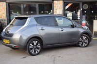 USED 2017 17 NISSAN LEAF TEKNA 5d 109 BHP FNSH-RCAM-LEATHER-NAV-USB-AUX
