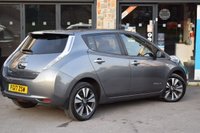 USED 2017 17 NISSAN LEAF TEKNA 5d 109 BHP FNSH-RCAM-LEATHER-NAV-USB-AUX