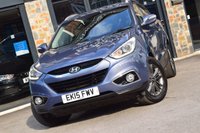USED 2015 15 HYUNDAI IX35 1.7 SE CRDI 5d 114 BHP FSH-BTOOTH-RPARK-HLEATHER