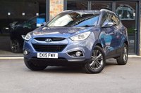 USED 2015 15 HYUNDAI IX35 1.7 SE CRDI 5d 114 BHP FSH-BTOOTH-RPARK-HLEATHER