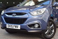USED 2015 15 HYUNDAI IX35 1.7 SE CRDI 5d 114 BHP FSH-BTOOTH-RPARK-HLEATHER