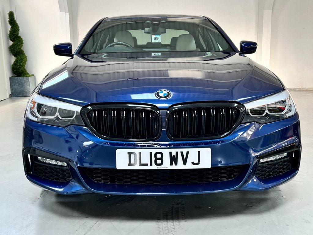 USED 2018 18 BMW 5 SERIES 3.0 540I XDRIVE M SPORT 4d 335 BHP 19"ALLOYS+COMFORT PACK+REV CAM