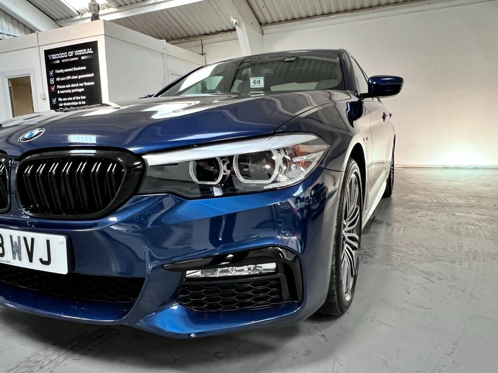 USED 2018 18 BMW 5 SERIES 3.0 540I XDRIVE M SPORT 4d 335 BHP 19"ALLOYS+COMFORT PACK+REV CAM