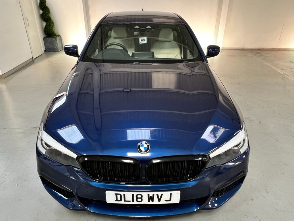 USED 2018 18 BMW 5 SERIES 3.0 540I XDRIVE M SPORT 4d 335 BHP 19"ALLOYS+COMFORT PACK+REV CAM