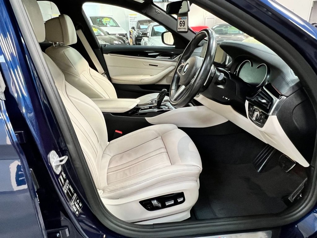 USED 2018 18 BMW 5 SERIES 3.0 540I XDRIVE M SPORT 4d 335 BHP 19"ALLOYS+COMFORT PACK+REV CAM