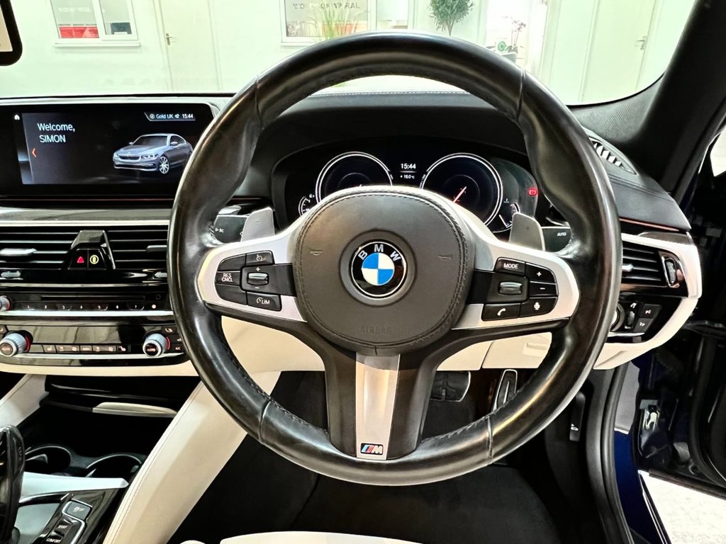 USED 2018 18 BMW 5 SERIES 3.0 540I XDRIVE M SPORT 4d 335 BHP 19"ALLOYS+COMFORT PACK+REV CAM