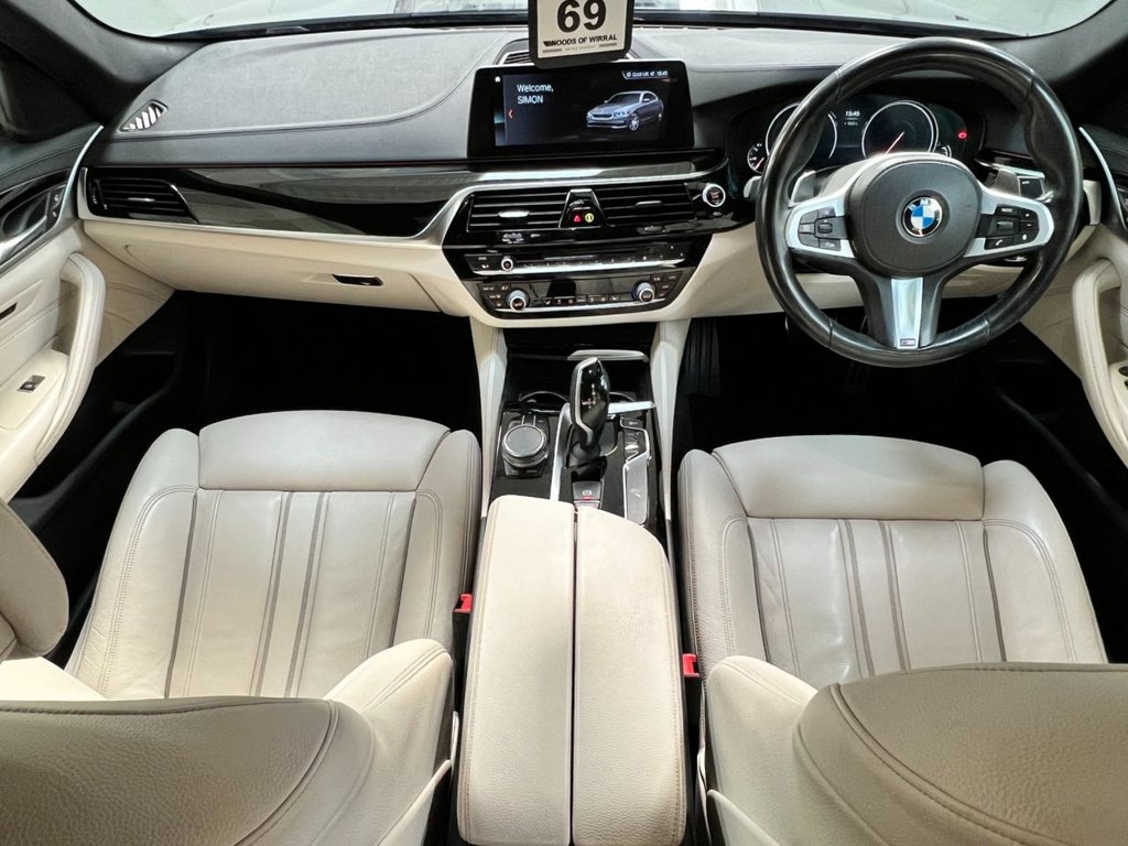 USED 2018 18 BMW 5 SERIES 3.0 540I XDRIVE M SPORT 4d 335 BHP 19"ALLOYS+COMFORT PACK+REV CAM