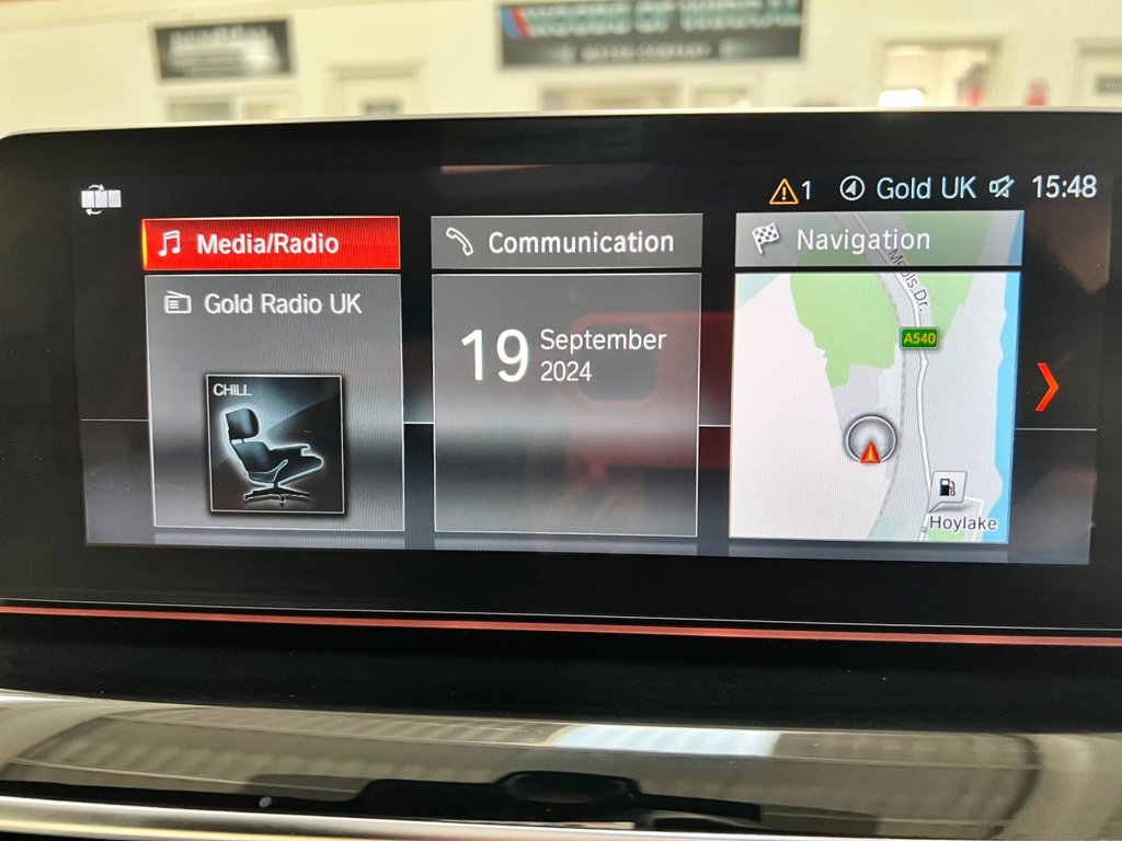 USED 2018 18 BMW 5 SERIES 3.0 540I XDRIVE M SPORT 4d 335 BHP 19"ALLOYS+COMFORT PACK+REV CAM