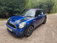 USED 2012 12 MINI CONVERTIBLE 1.6 COOPER S 2d 184 BHP ZERO DEPOSIT FINANCE AVAILABLE