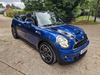 USED 2012 12 MINI CONVERTIBLE 1.6 COOPER S 2d 184 BHP ZERO DEPOSIT FINANCE AVAILABLE
