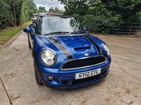 USED 2012 12 MINI CONVERTIBLE 1.6 COOPER S 2d 184 BHP ZERO DEPOSIT FINANCE AVAILABLE