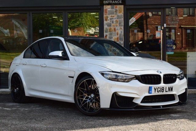 2018 18 BMW M3 3.0 M3 COMPETITION PACKAGE 4d 444 BHP