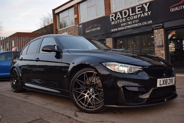 2018 18 BMW M3 3.0 M3 COMPETITION PACKAGE 4d 444 BHP