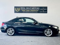 USED 2017 67 BMW 2 SERIES 2.0 220D M SPORT 2d 188 BHP SATNAV DAB BLUETOOTH LEATHER