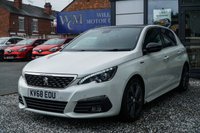 USED 2018 68 PEUGEOT 308 1.5 BLUE HDI S/S GT LINE 5d 129 BHP 