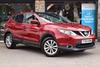 USED 2014 64 NISSAN QASHQAI 1.5 DCI ACENTA PREMIUM 5d 108 BHP FSH-NAV-PANROOF-F/RPARK-RCAM