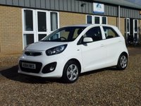 USED 2014 64 KIA PICANTO 1.0 1 5d 68 BHP www.suffolkcarcentre.co.uk - Located at Reydon