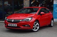 USED 2017 66 VAUXHALL ASTRA 1.4 SRI NAV 5d 148 BHP FSH-NAV-DAB-BTOOTH-ULEZ-CAZ