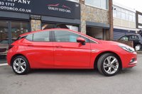 USED 2017 66 VAUXHALL ASTRA 1.4 SRI NAV 5d 148 BHP FSH-NAV-DAB-BTOOTH-ULEZ-CAZ