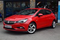 USED 2017 66 VAUXHALL ASTRA 1.4 SRI NAV 5d 148 BHP FSH-NAV-DAB-BTOOTH-ULEZ-CAZ
