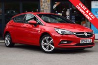 USED 2017 66 VAUXHALL ASTRA 1.4 SRI NAV 5d 148 BHP FSH-NAV-DAB-BTOOTH-ULEZ-CAZ