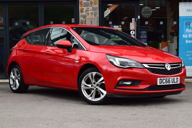 2017 66 Vauxhall Astra 1.4 SRI NAV 5d 148 BHP