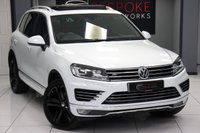 USED 2016 66 VOLKSWAGEN TOUAREG 3.0 TDI V6 R-LINE PLUS BLUEMOTION TECHNOLOGY  **&pound;387 A MONTH WITH &pound;5295 DEPOSIT**