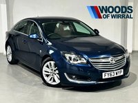 USED 2013 63 VAUXHALL INSIGNIA 2.0 ELITE NAV CDTI ECOFLEX S/S 5d 138 BHP 18"ALLOYS+BLUETOOTH+SAT NAV