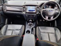 USED 2020 70 FORD RANGER 2.0 WILDTRAK ECOBLUE 210 BHP Silver, 1 owner, &pound;17,999