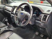 USED 2020 70 FORD RANGER 2.0 WILDTRAK ECOBLUE 210 BHP Silver, 1 owner, &pound;17,999