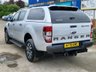 USED 2020 70 FORD RANGER 2.0 WILDTRAK ECOBLUE 210 BHP Silver, 1 owner, &pound;17,999