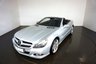 USED 2010 10 MERCEDES-BENZ SL 3.5 SL350 2d 315 BHP-SUPERB LOW MILEAGE EXAMPLE FINISHED IN IRIDIUM SILVER METALLIC WITH HEATED BLACK LEATHER UPHOLSTERY-AIR SCARF-CLIMATE CONTROL-CRUISE CONTROL-SATNAV-BLUETOOTH-19