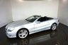 USED 2010 10 MERCEDES-BENZ SL 3.5 SL350 2d 315 BHP-SUPERB LOW MILEAGE EXAMPLE FINISHED IN IRIDIUM SILVER METALLIC WITH HEATED BLACK LEATHER UPHOLSTERY-AIR SCARF-CLIMATE CONTROL-CRUISE CONTROL-SATNAV-BLUETOOTH-19