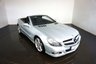 USED 2010 10 MERCEDES-BENZ SL 3.5 SL350 2d 315 BHP-SUPERB LOW MILEAGE EXAMPLE FINISHED IN IRIDIUM SILVER METALLIC WITH HEATED BLACK LEATHER UPHOLSTERY-AIR SCARF-CLIMATE CONTROL-CRUISE CONTROL-SATNAV-BLUETOOTH-19
