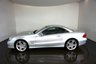 USED 2010 10 MERCEDES-BENZ SL 3.5 SL350 2d 315 BHP-SUPERB LOW MILEAGE EXAMPLE FINISHED IN IRIDIUM SILVER METALLIC WITH HEATED BLACK LEATHER UPHOLSTERY-AIR SCARF-CLIMATE CONTROL-CRUISE CONTROL-SATNAV-BLUETOOTH-19