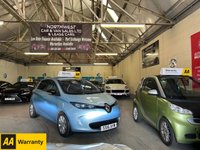 USED 2016 16 RENAULT ZOE DYNAMIQUE INTENS 5d 88 BHP This vehicle the battery is owned