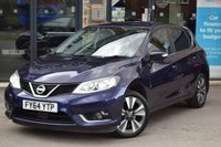 USED 2014 64 NISSAN PULSAR 1.2 TEKNA DIG-T 5d 115 BHP FULL LEATHER HEATED SEATS