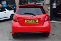 USED 2015 15 TOYOTA YARIS 1.3 VVT-I SPORT 5d 99 BHP RCAM-BTOOTH-NAV-ULEZ-CAZ